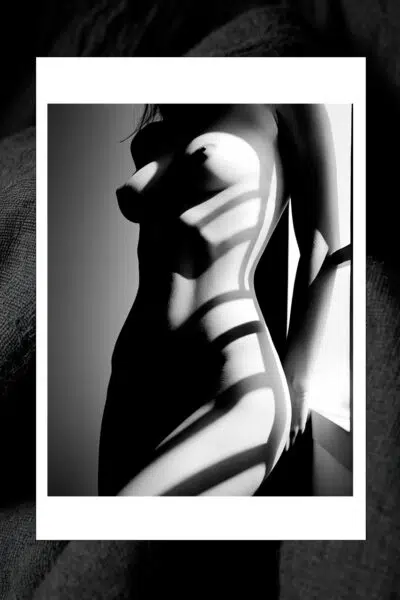 Tirage photo noir et blanc artistique –  Marbre Vivant